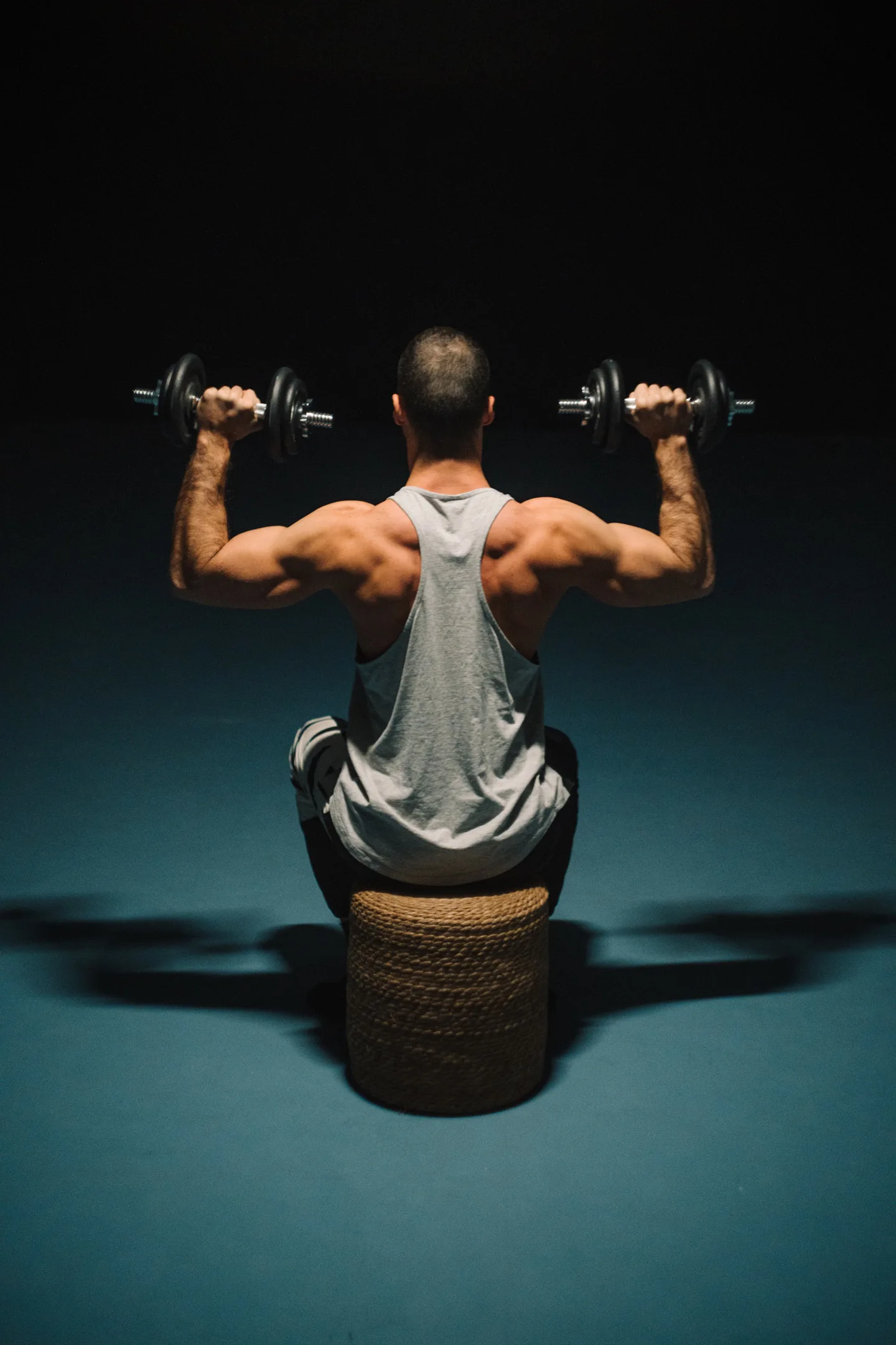 Conditioning-focused gym training session